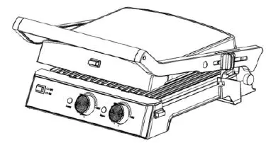 LiFE CG-101 The Grillfather Contact Grill 2
