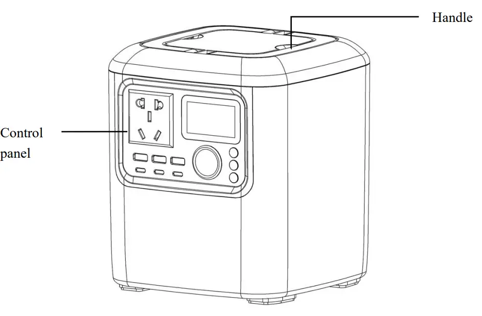 XINGYU XGH360 Power Station - Machine diagram