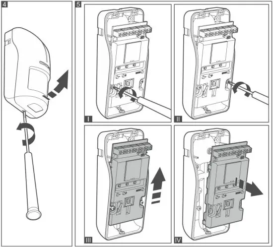 Satel OPAL Pro Outdoor PIR+MW Dual Tech Motion Detector - Installation1