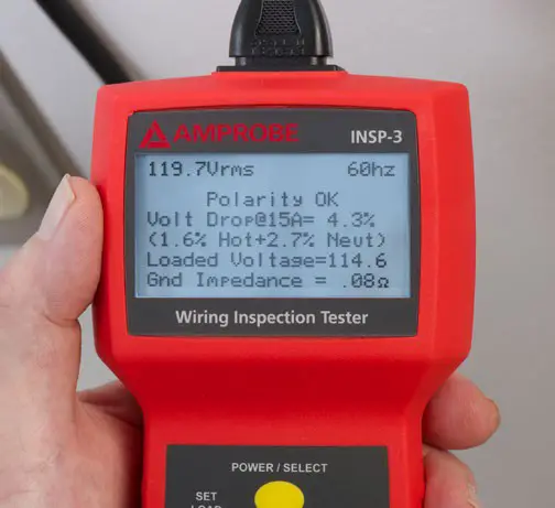 AMPROBE INSP-3 Wiring Inspector Teste r switching s