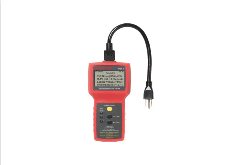 Amprobe Insp-3 Wiring Inspector Tester Instructions