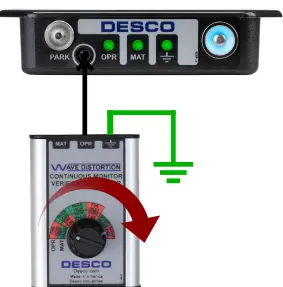 DESCO TB-3074 Wave Distortion Monitor Verification Tester-fig10