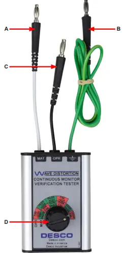DESCO TB-3074 Wave Distortion Monitor Verification Tester-fig2