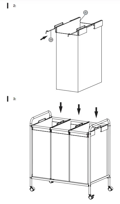 amazon-basics-LAU-006 3-Bag-Laundry-Sorter-3