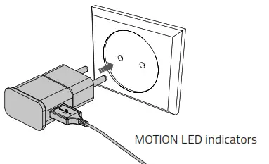 MOTION Wifi Bridge - Power the bridge