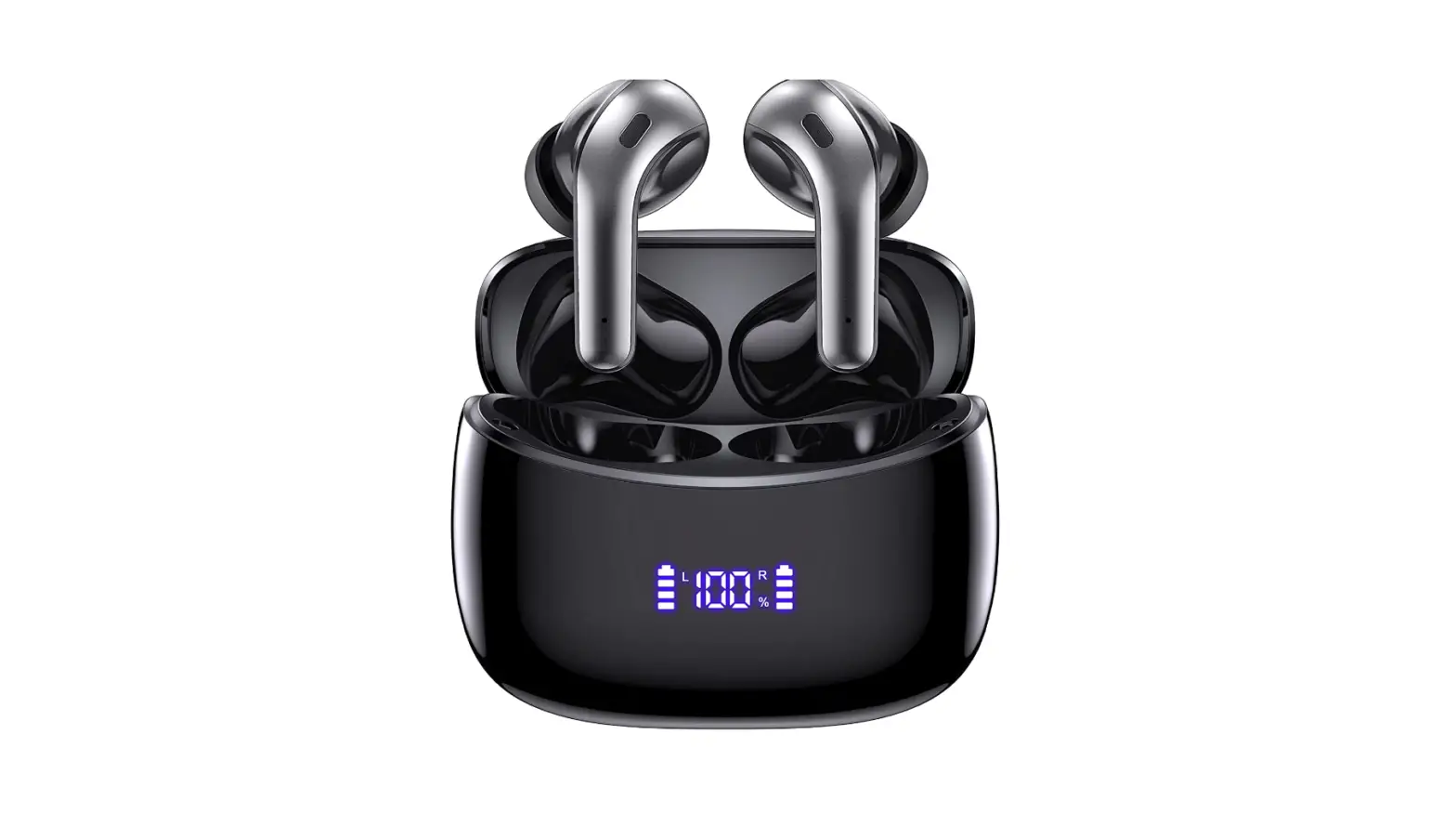 Bluetooth Headphones 50h Playback True Wireless Earbuds With Wireless Charging Case Waterproof Earphones In-ear-complete Features/user Guide