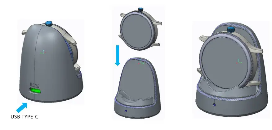 Hilisin Btwh00505201txa012 Wireless Charger Cradle User Manual Hilisin Btwh00505201txa012 Wireless Charger Cradle User Manual