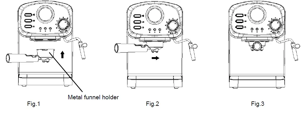 MORRIS R20806EMC ESPRESSO COFFEE MAKER FIG 6