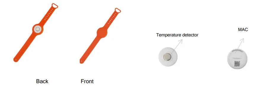 Easy Touch Pte YH101 Temperature Wristband 1