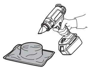makita DHG181 Cordless Heat Gun - figure 8