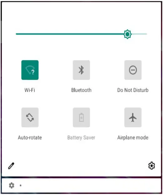 GENER8 GS61016 Tablet - Quick Settings