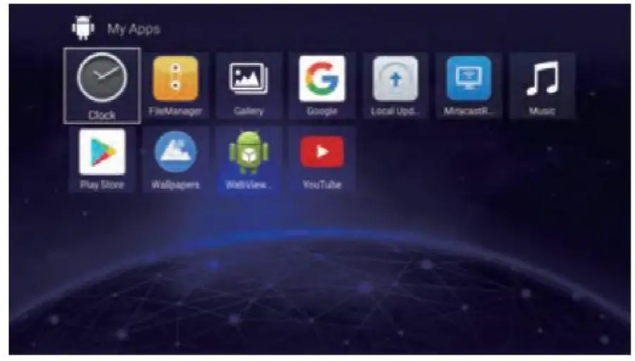 OMIKAI K1 Android TV Box - My Apps