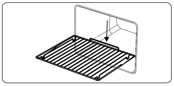 SHARP K 50M22BL2 FR 60cm Stainless Steel Built in Fan Oven -Deep Tray1