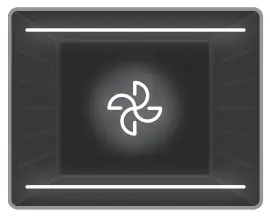 SHARP K 50M22BL2 FR 60cm Stainless Steel Built in Fan Oven - Fan Function