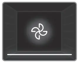 SHARP K 50M22BL2 FR 60cm Stainless Steel Built in Fan Oven - Fan Function1