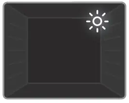 SHARP K 50M22BL2 FR 60cm Stainless Steel Built in Fan Oven - Oven Lamp