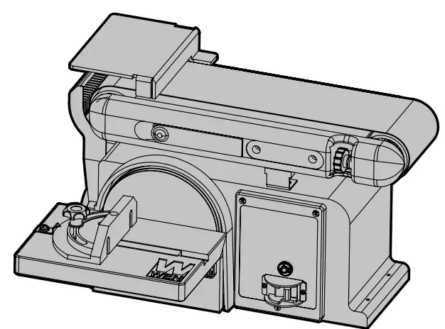 WEN 6502 BELT & DISC SANDER 4.3-AMP-fig1