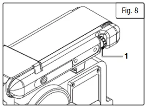 WEN 6502 BELT & DISC SANDER 4.3-AMP-fig11
