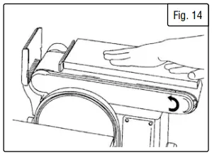 WEN 6502 BELT & DISC SANDER 4.3-AMP-fig17
