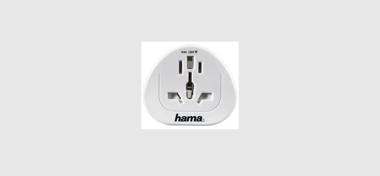 Hama 00137297 Universal Travel Plug Instruction Manual Hama 00137297 Universal Travel Plug Instruction Manual