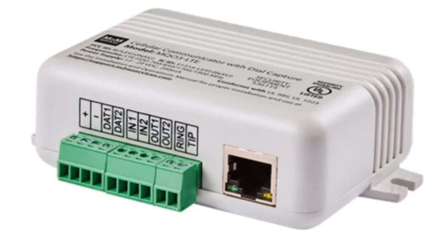 M2m Services Mq03-lte-m-fire Cellular Communicator With Dial Capture Interface User Manual M2m Services Mq03-lte-m-fire Cellular Communicator With Dial Capture Interface User Manual