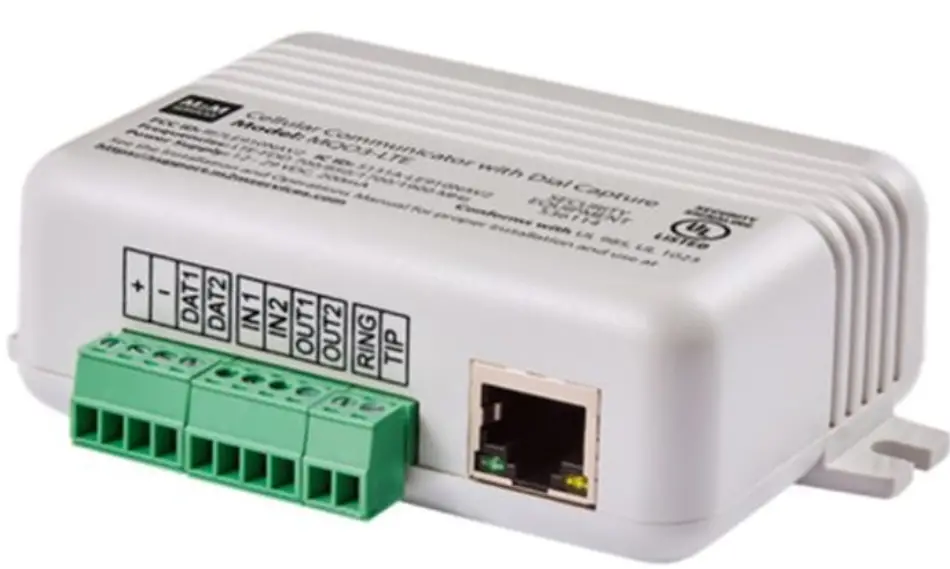 M2M SERVICES MQ03-LTE-M-FIRE Cellular Communicator with Dial Capture Interface product