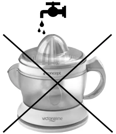 concept CE-3510 Electric Citrus Press - fig2