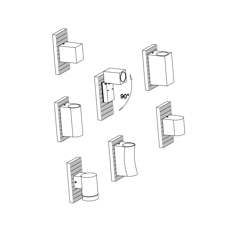 Liderlamp Sa1297 Boston External Wall Lamp User Manual