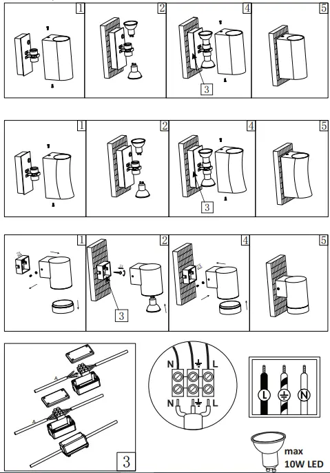 liderlamp SA1297 BOSTON external wall lamp-fig2