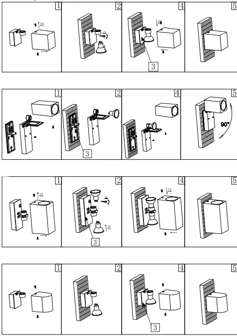 liderlamp SA1297 BOSTON external wall lamp-fig3