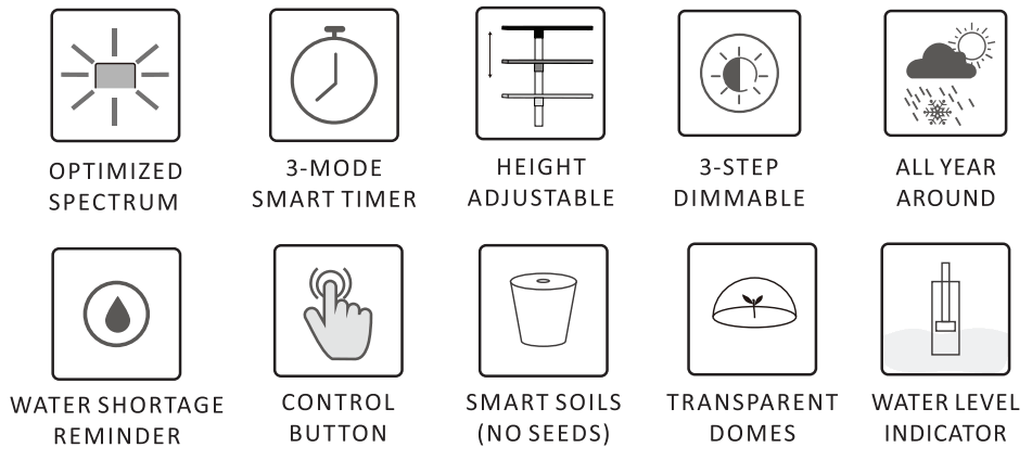 PYLE SLGLF130 Smart Indoor Garden - 14