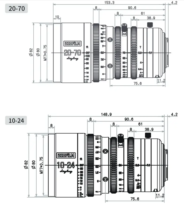DZOFiLM 20 70 T29 Linglung Cinema Lens - fig