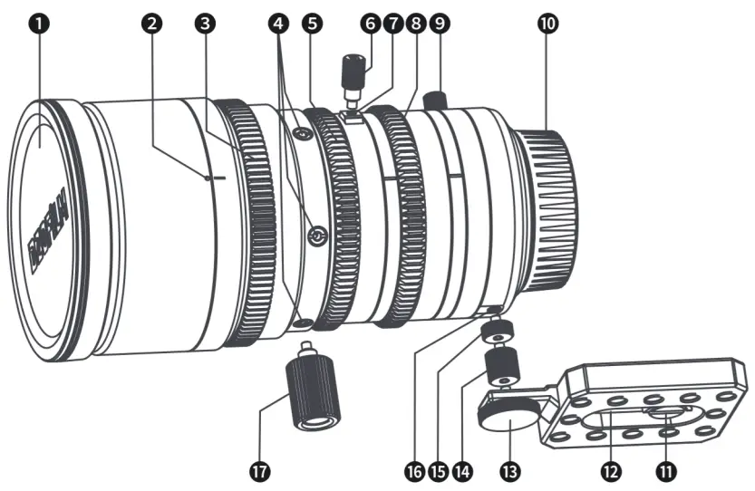 DZOFiLM 20 70 T29 Linglung Cinema Lens - fig4
