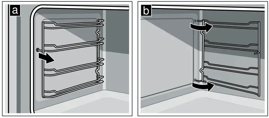 BOSCH HGL10E150 Gas Built In Oven - compartment
