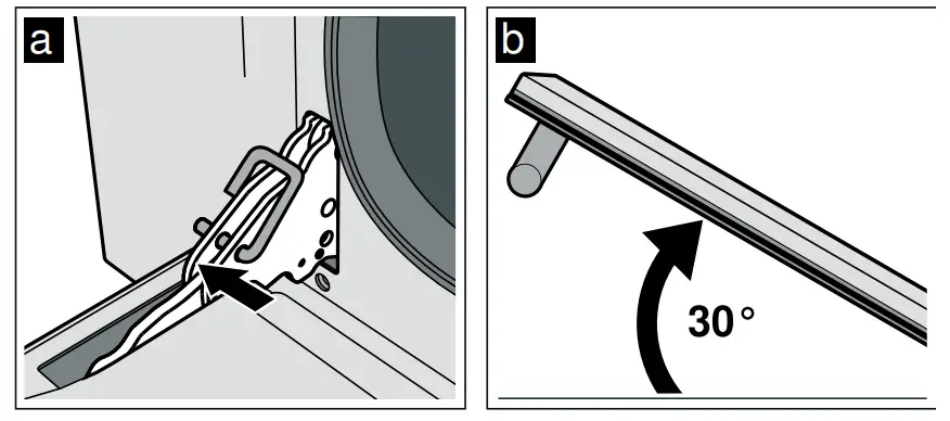 BOSCH HGL10E150 Gas Built In Oven - door