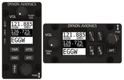Dynon SV-COM-760 25kHz Transceiver