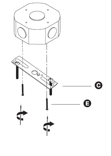 globe-61182-Sheldon-4-Light-Semi-Flush-Mount-Ceiling-Light-FIG-3