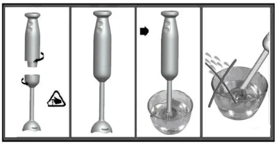 gorenje HBX603RL Hand Blender - food