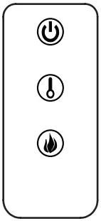 HOME DECORATORS COLLECTION SP6177 Electric Fireplace Logset with Heater - Remote Control