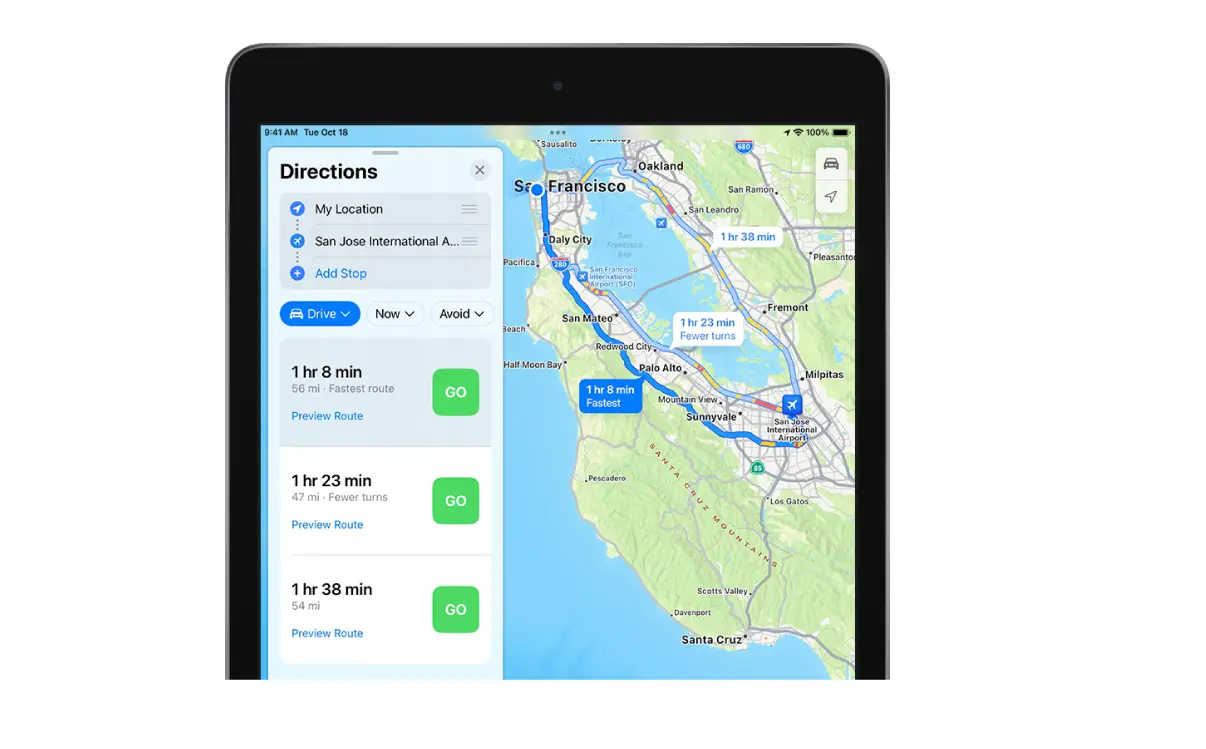 Get Driving Directions From Your Current Location In Maps On Ipad Get Driving Directions From Your Current Location In Maps On Ipad