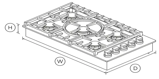 FISHER-PAYKEL-CDV2-365HL-N-Gas-Cooktop-36-LPG-fig-1