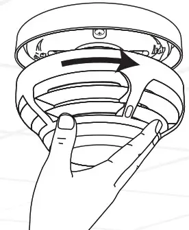 smartcell SC 23 0210-0001 99 Heat Detector and Combined Sounder Beacon - Completing the installation
