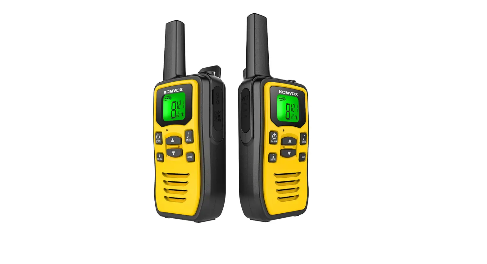 Komvox Rechargeable Walkie Talkies User Manual