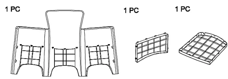 COOPERS OF STORTFORD K234 Plastic Rattan Furniture-1