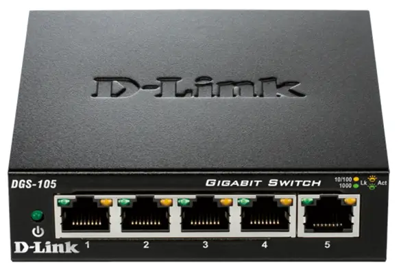 D-Link 5-Port Gigabit Desktop Switch