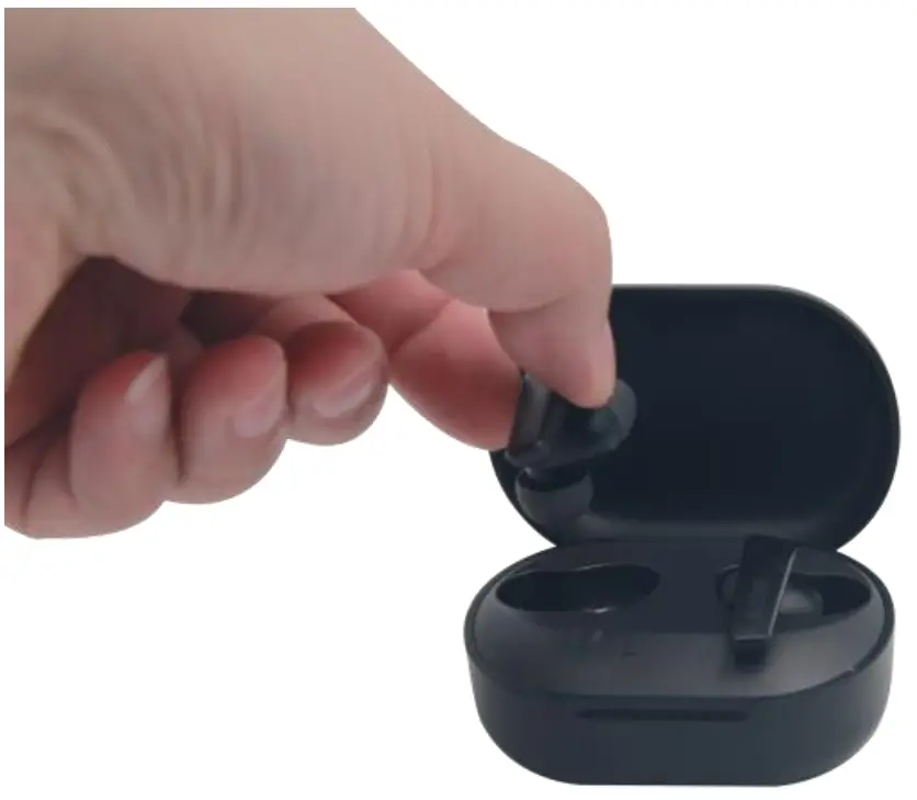 Wearing steps and use of hearing aids