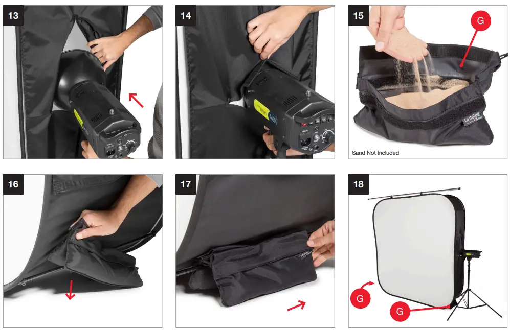 Manfrotto LL LB8967 HiLite 1.8 x 2.15m Shapers and Masks-5