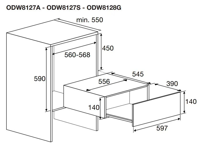 ASKO DW8128G Warming Drawer - fig 2