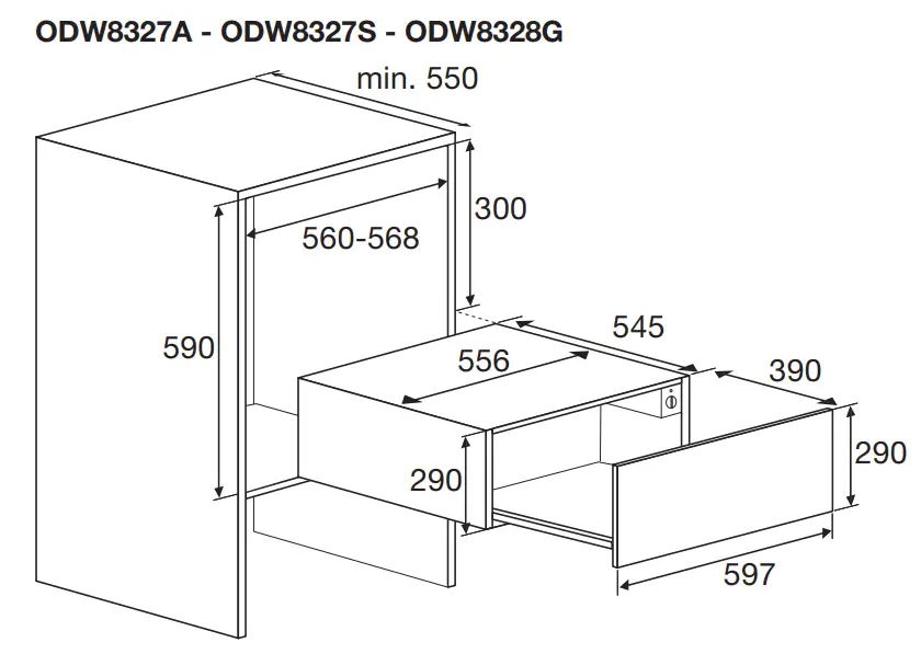 ASKO DW8128G Warming Drawer - fig 3