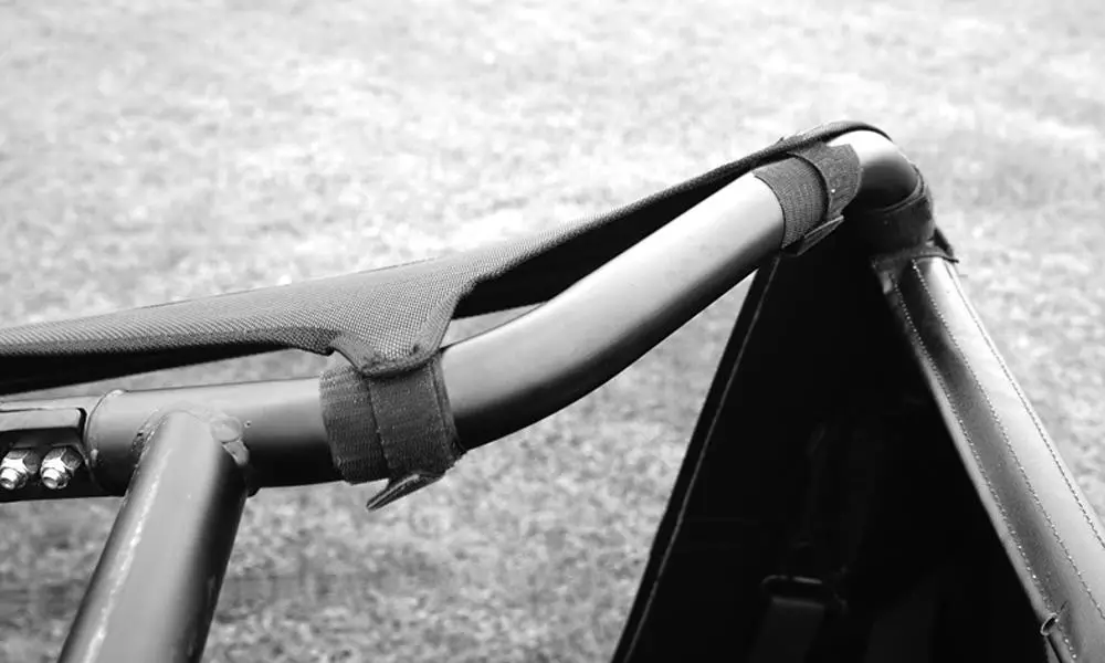 FALCON RIDGE PO RZR DRW01 Polaris RZR 800 900 Soft Door Rear Window Combo - SOFT DOORS 5